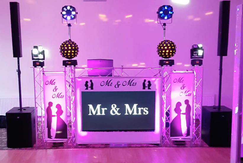 Platinum evening bespoke Mr & Mrs DJ/ Host package